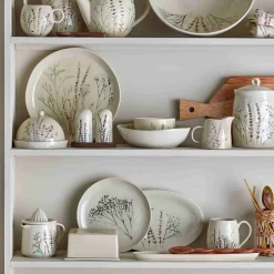 Bea Floral Jar with Lid, 12cm