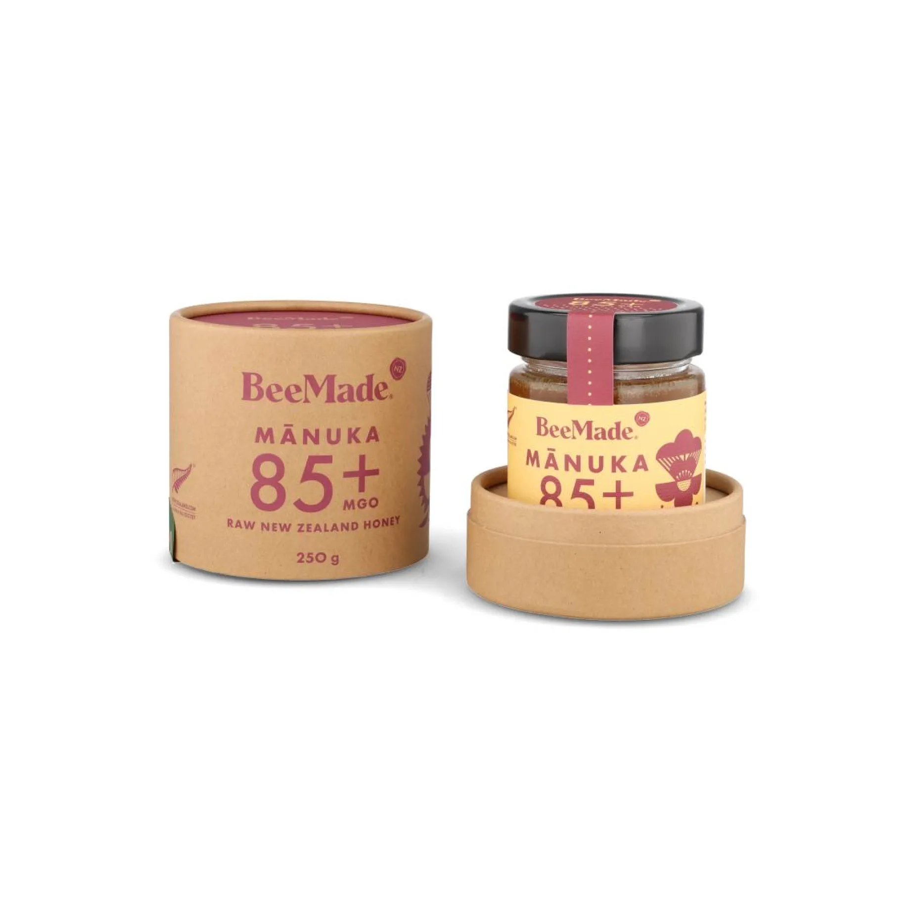 BeeMade Manuka MGO 85+ Honey, 250g
