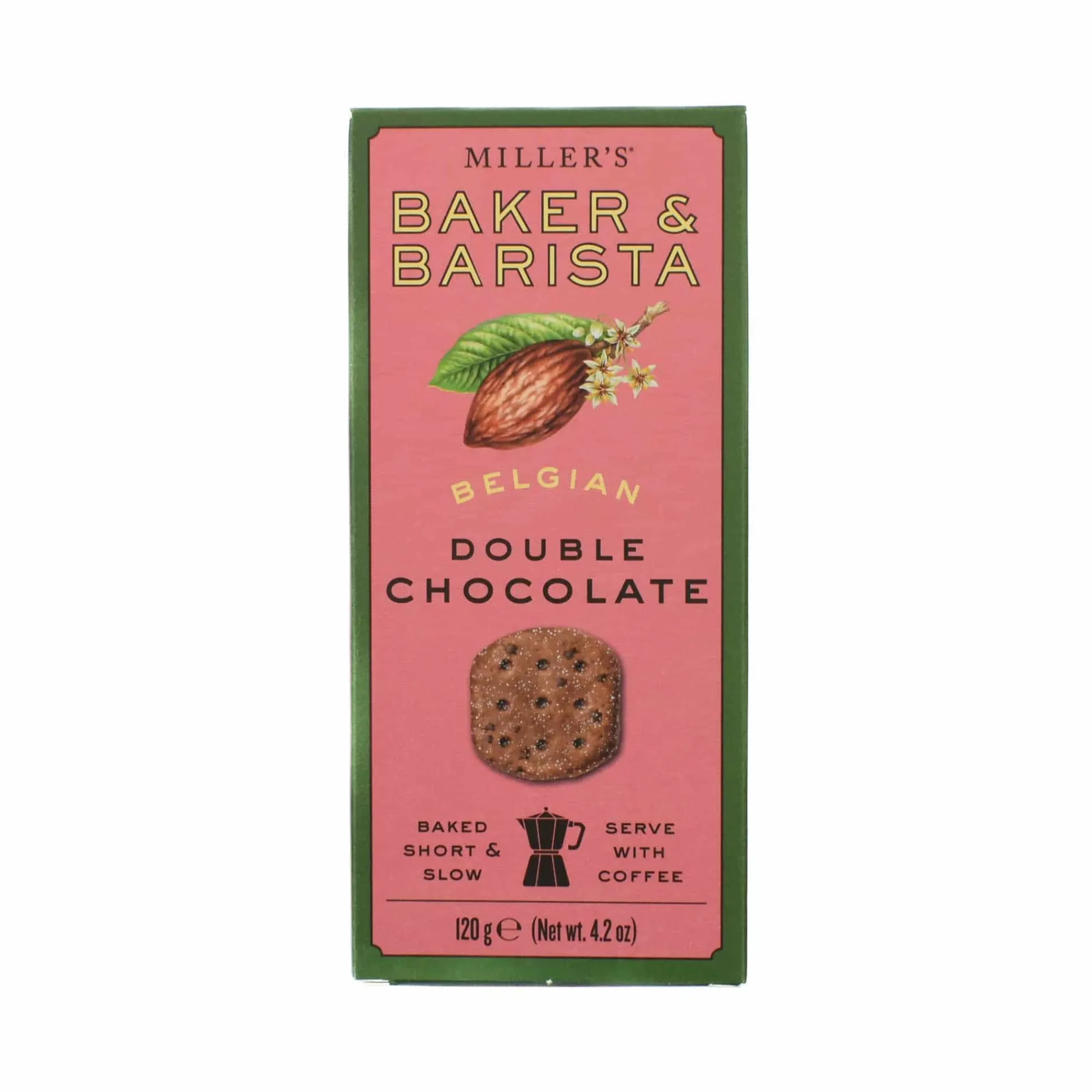 Belgian Double Chocolate Biscuits, 120g