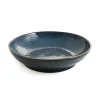 Blue Glaze Salad Bowl, 27.5cm dia