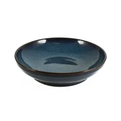 Blue Glaze Salad Bowl, 27.5cm dia