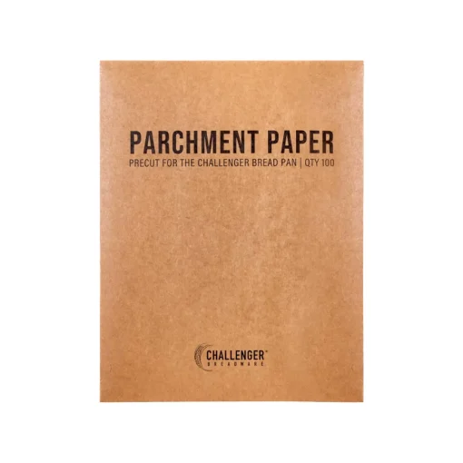 Challenger Pre Cut Parchment Paper for Bread Pan, 100 Sheets