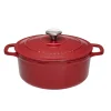 Chasseur Red Cast Iron Dutch Oven, 28cm