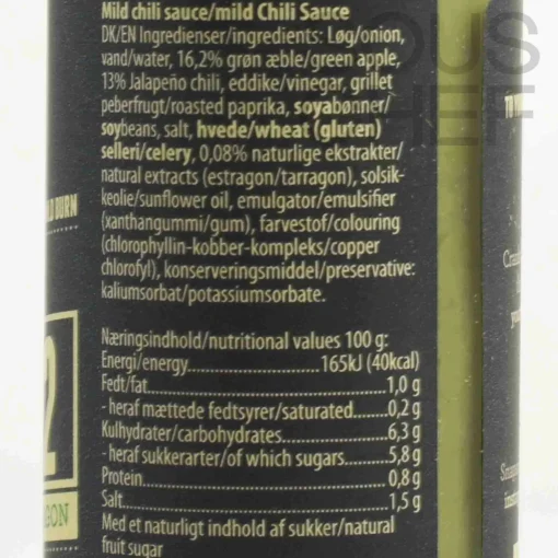 Chili Klaus No 2 Jalapenos & Tarragon Hot Sauce, 147ml