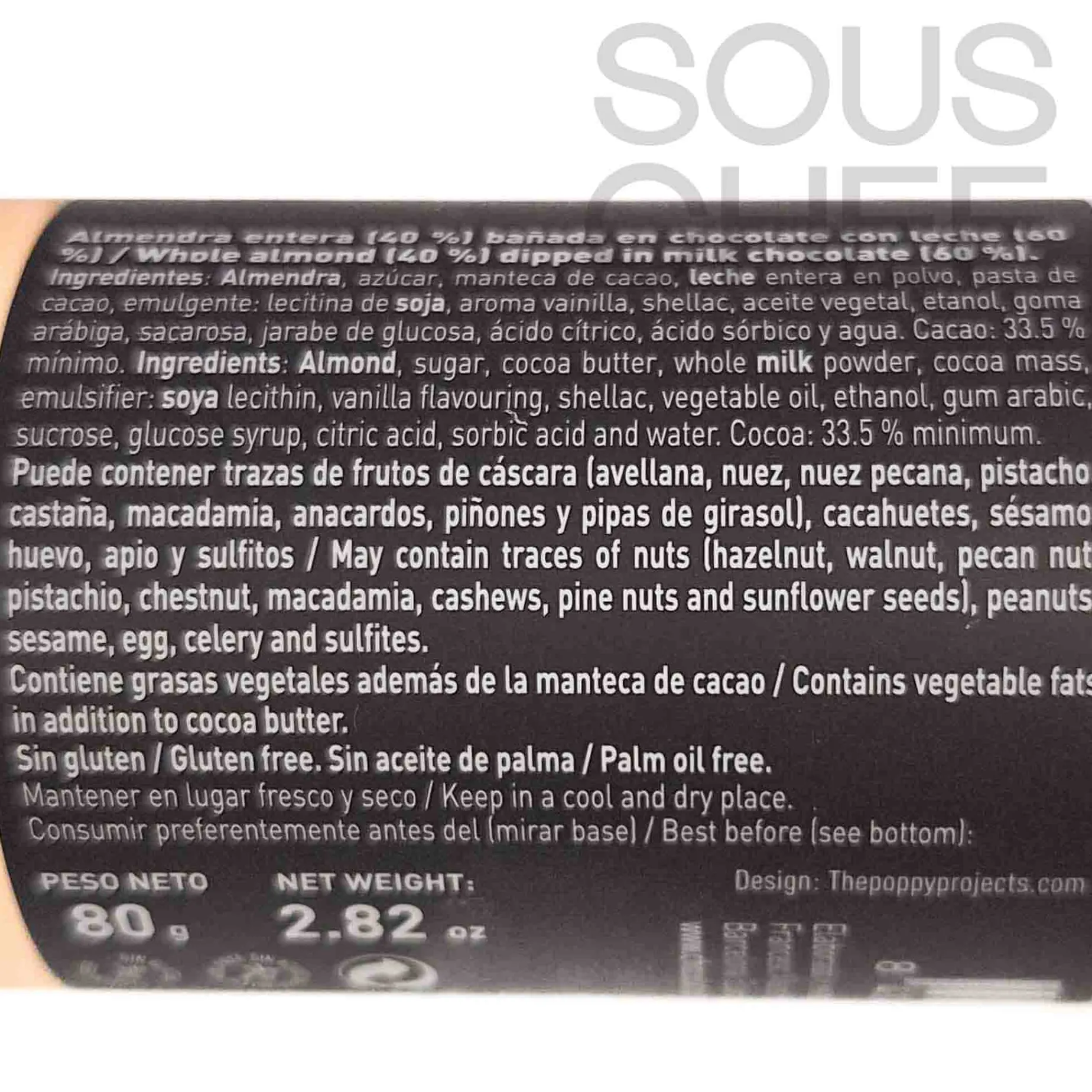 Chocolat Factory Milk Chocolated Covered Toasted Almonds, 80g