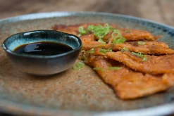 Chouseki Blue Gold Plate, 28.5cm dia x 3.5cm