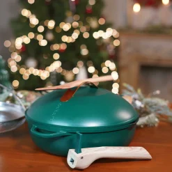 Cookut Lightweight Non-Stick Green Fabulous Pan, 28cm, BPA-Free