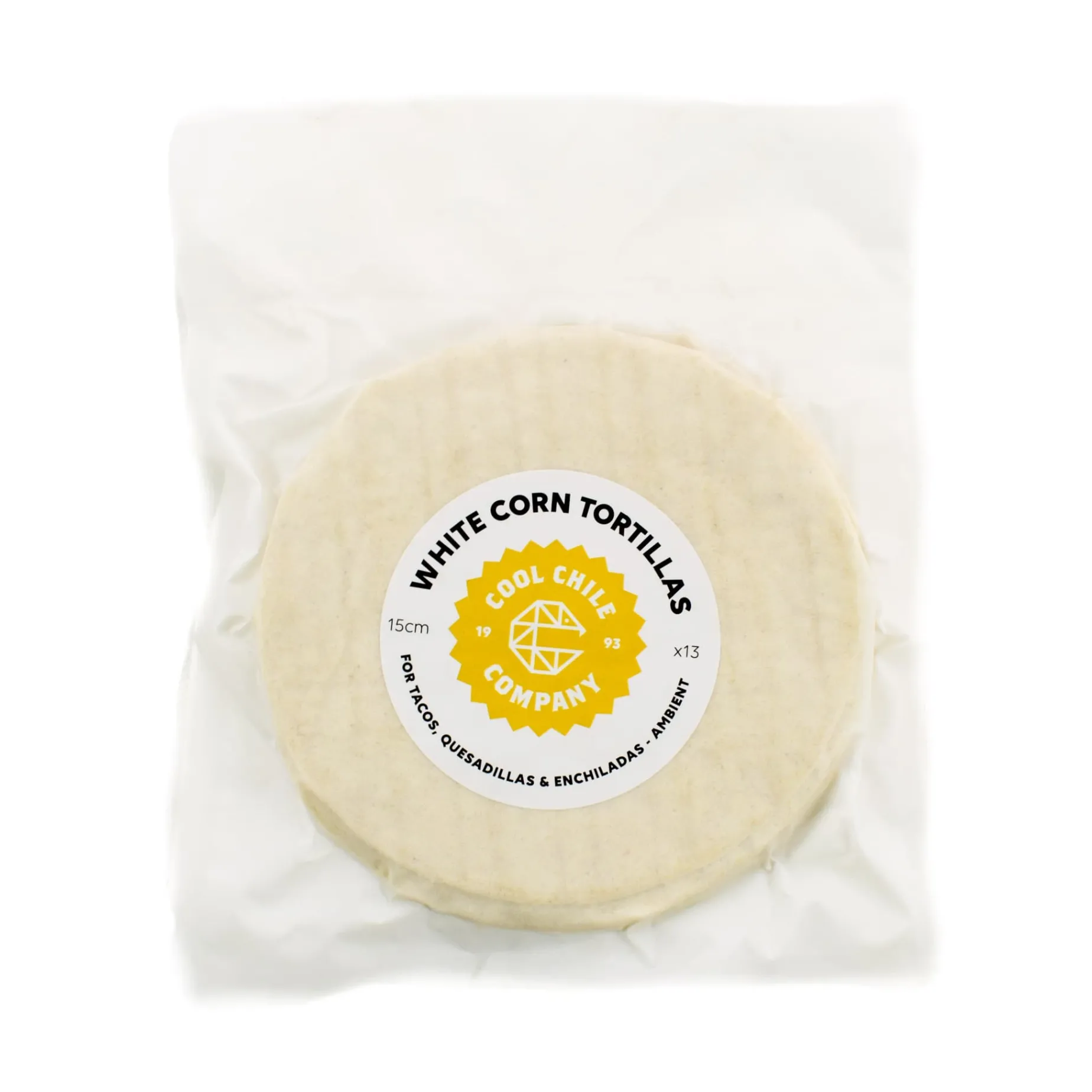 Cool Chile Co White Corn Tortillas