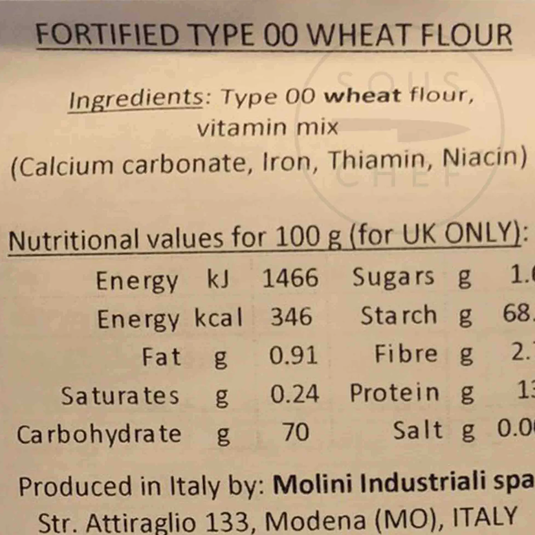 Dallari 00 Flour, 1kg
