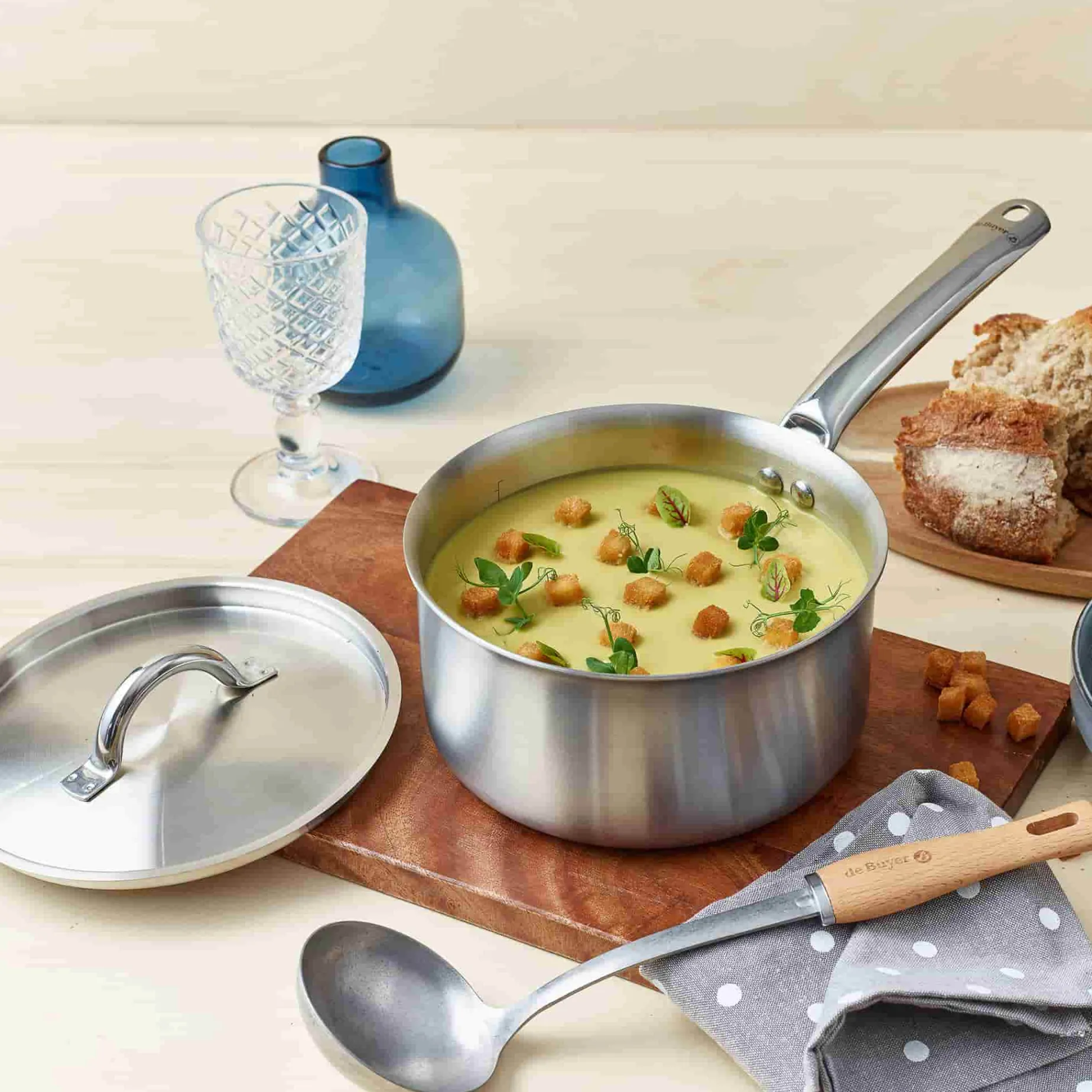 De Buyer Alchimy Saucepan, 20cm