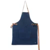 Dutchdeluxes Canvas BBQ Apron in Dark Blue