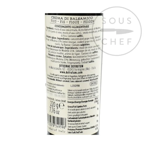 Fig Balsamic Glaze, 220g