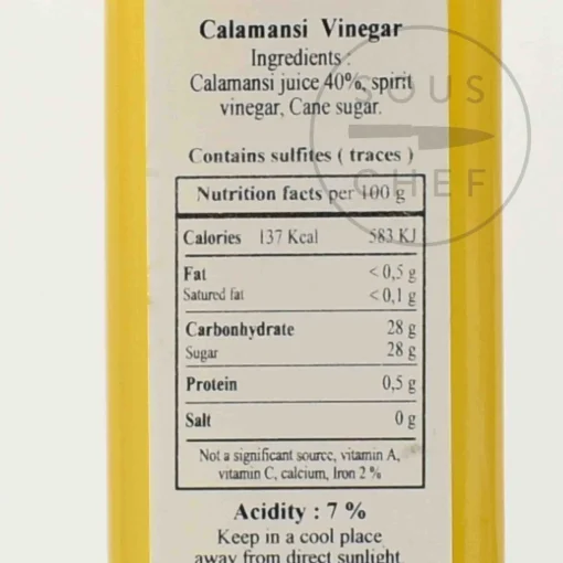 Huilerie Beaujolaise Calamansi Vinegar, 500ml
