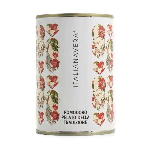 Italianavera Traditional Peeled Tomatoes in Botanical Tin, 400g