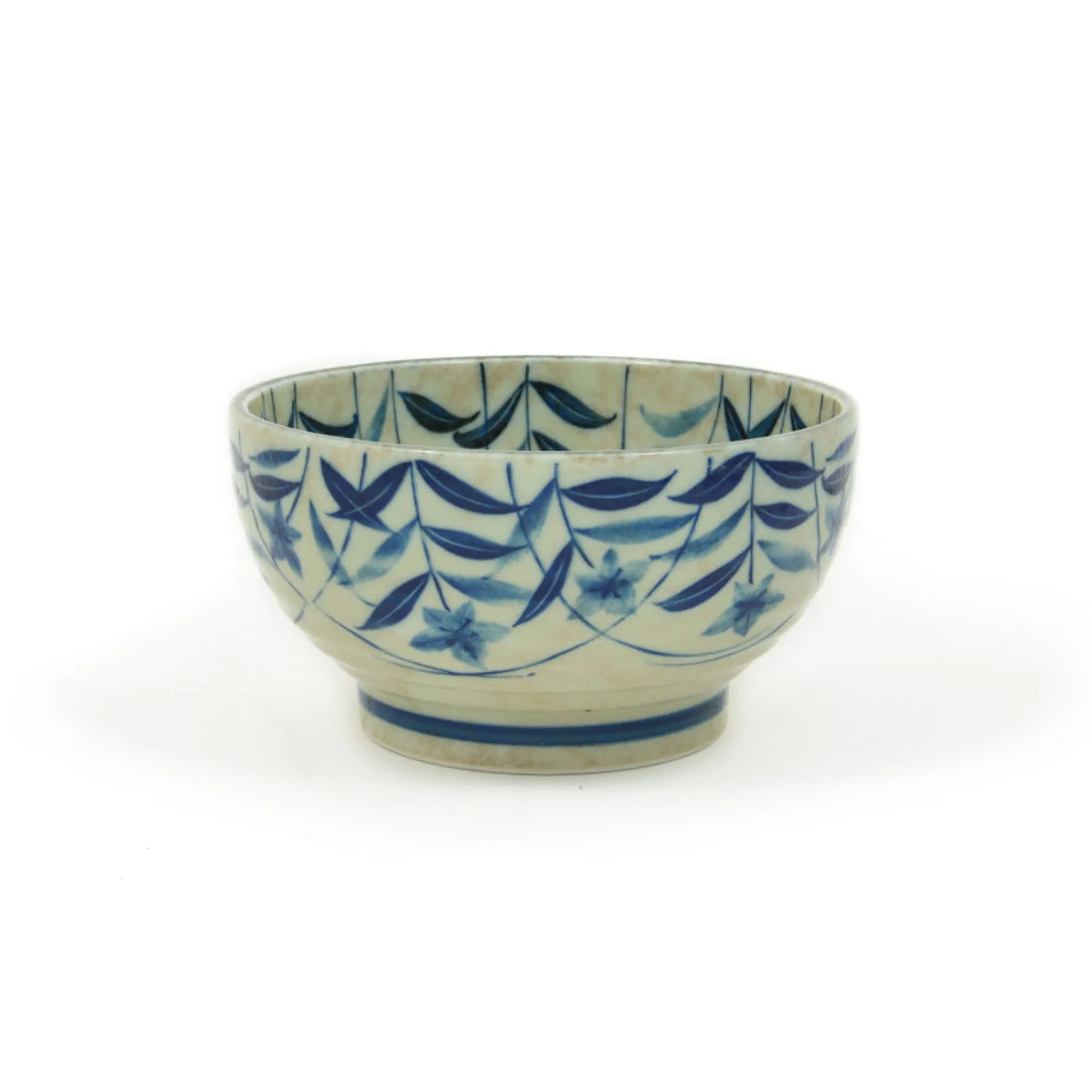 Kikyo Flower Ramen Bowl, 17cm dia x 9cm
