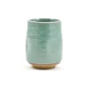 Large Duck Egg Blue Glaze Tea Cup