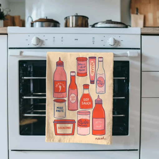 Neesh Home Saucy Tea Towel