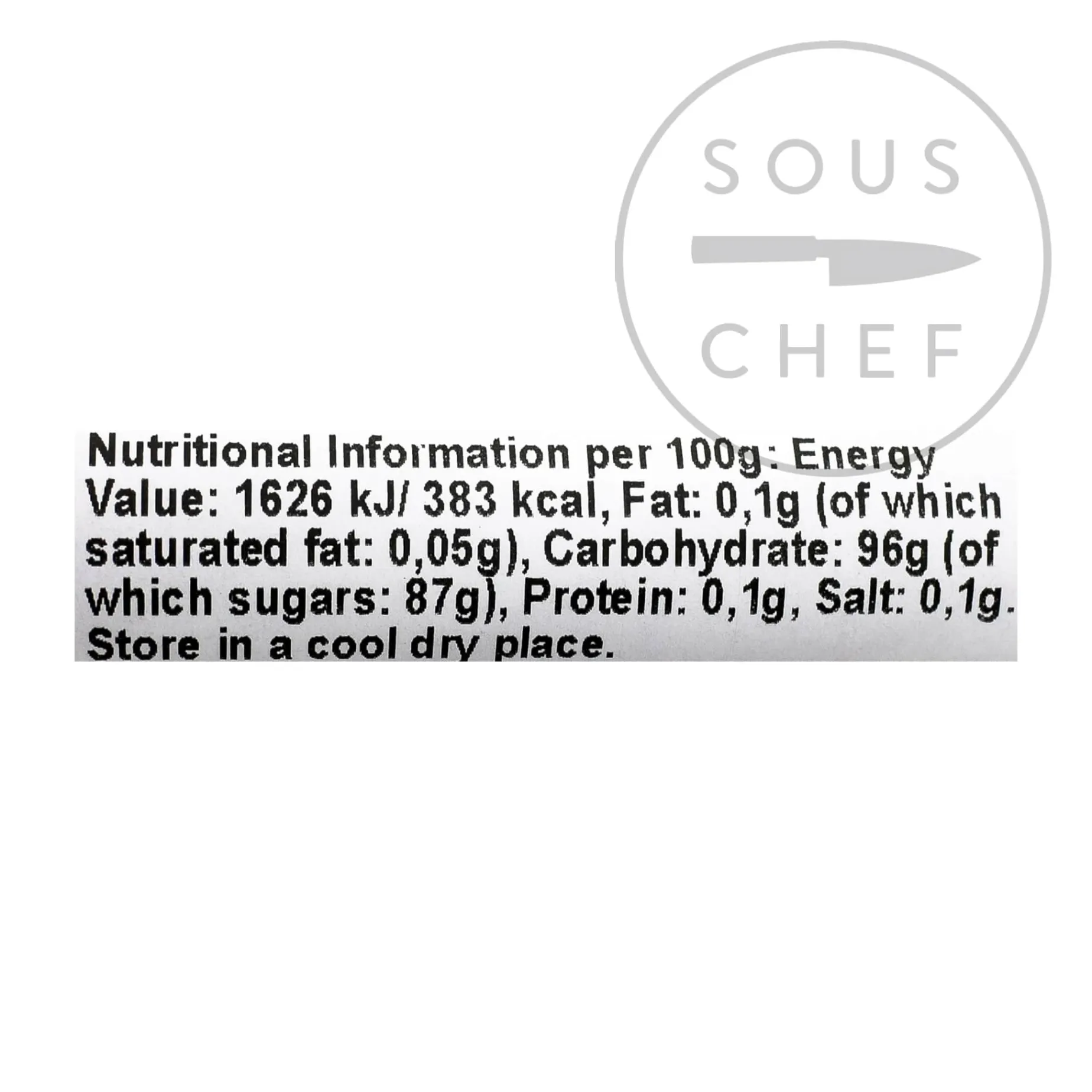 No 6 Candy Cane Lane - Giant Candy Cane, 100g