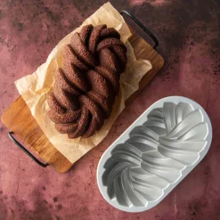NordicWare Gold Braided Loaf Pan