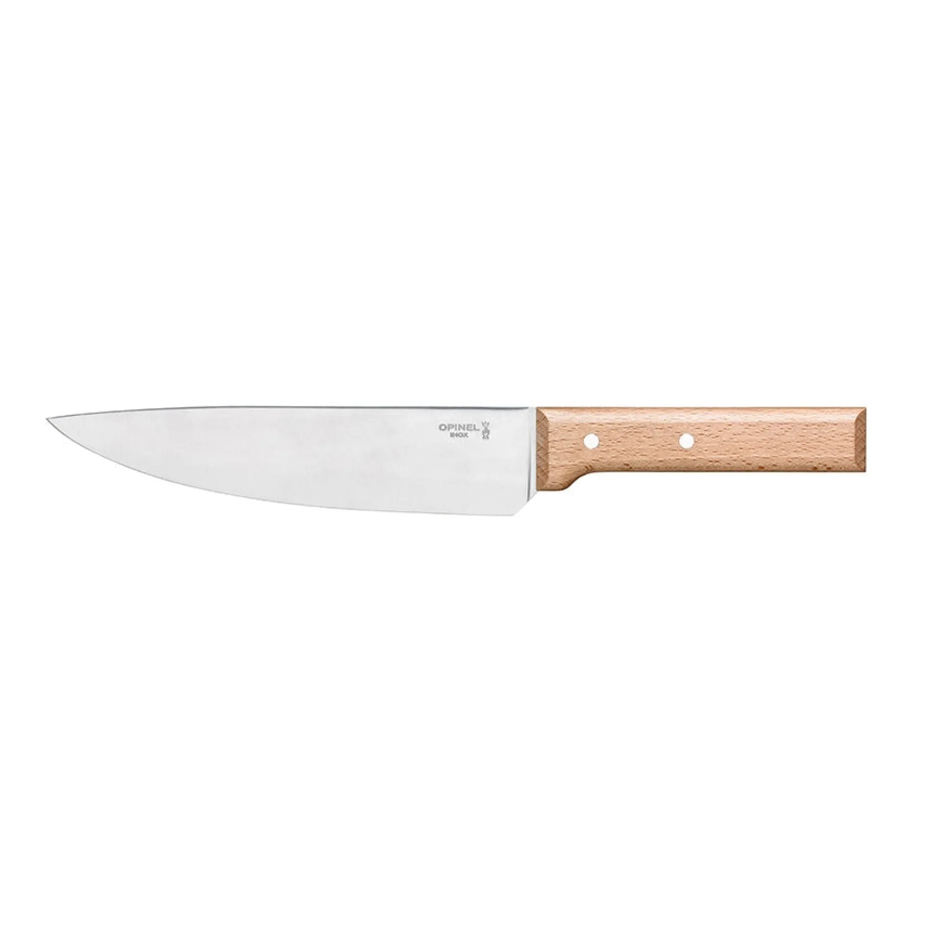 Opinel Parallele Beech Handle Chefs Knife N.118