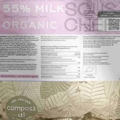 Original Beans 55% Femmes de Virunga Dark Milk Couverture Chocolate, 2kg