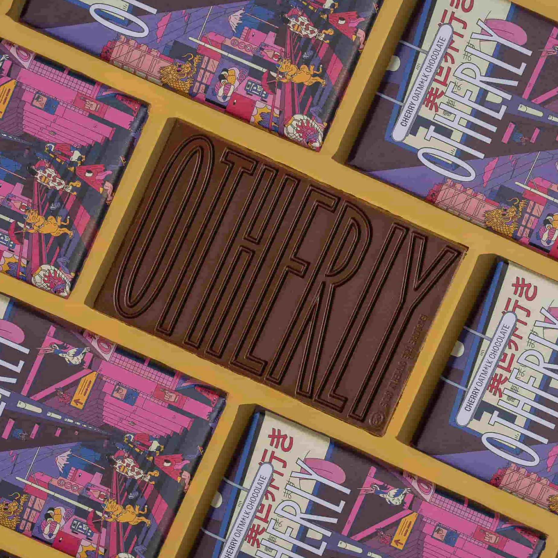 Otherly Cherry Oatm*lk Chocolate Bar, 120g