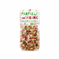 Pasta L'Antica Organic Striped Farfalle, 250g