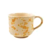 Puglia Dark Yellow Splatter Mug