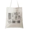 Quite Nice Clothing Carbonara Organic Cotton Tote Bag