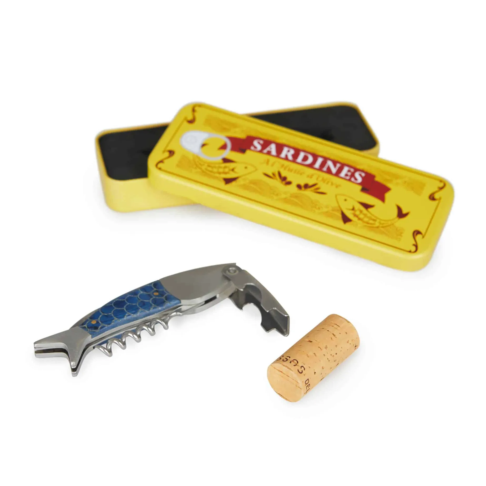 Sardine in a Tin Corkscrew