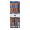 Set of 5 Blue Wooden Chopsticks