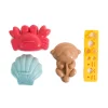 Set of 3 Sea Friends Rice Moulds for Curry