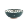 Yesil Ve Beyaz Boyali Cereal Bowl, 15.5cm